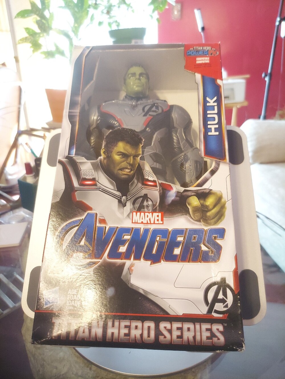 Marvel Hulk Titan Hero Series Action Figure - Green, Gray, White